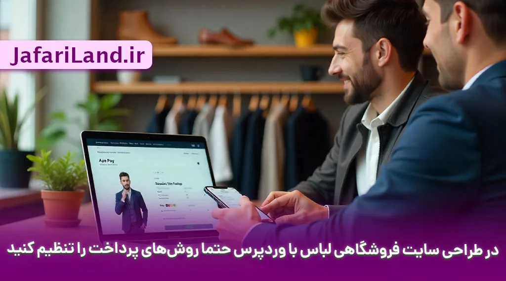 فعالسازی درگاه پرداخت ووکامرس در سایت فروشگاهی لباس و پوشاک