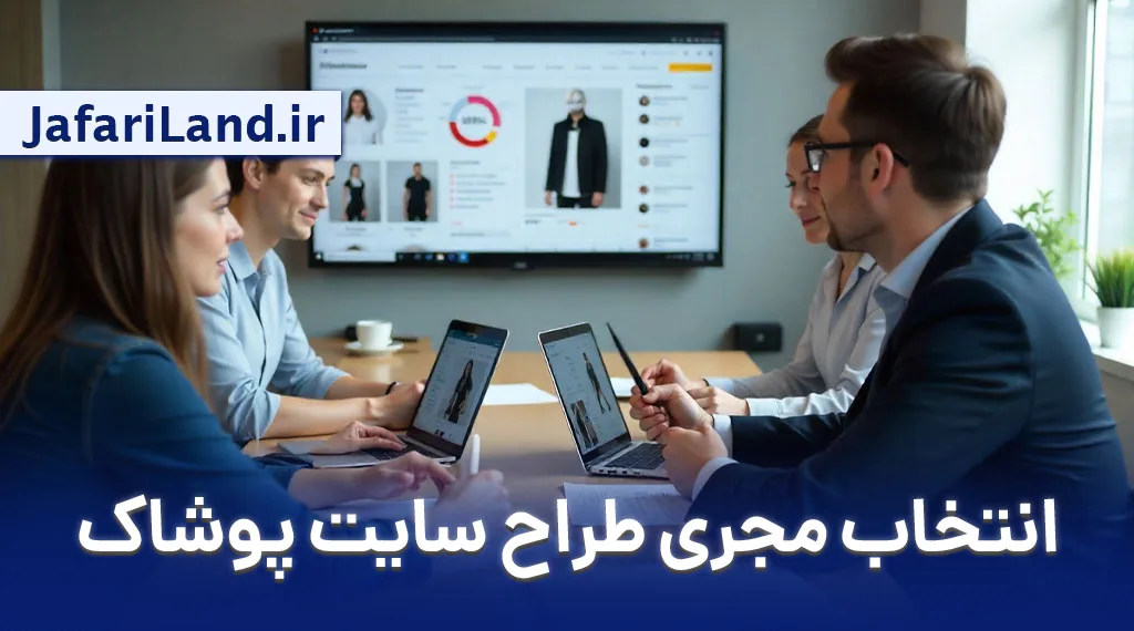 پروژه طراحی سایت پوشاک